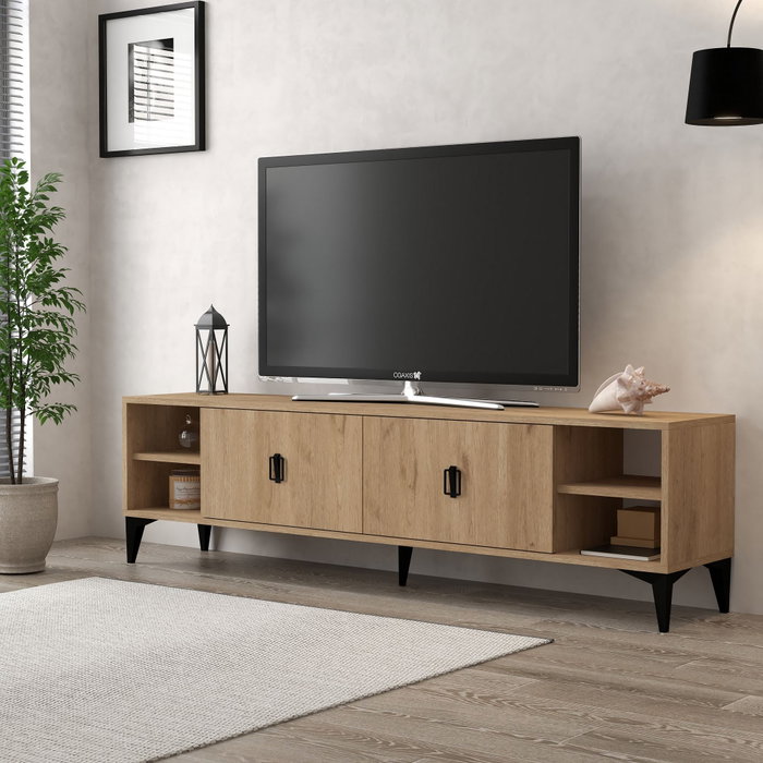 Hanah Home Deren 3807 Soporte para TV Roble Zafiro